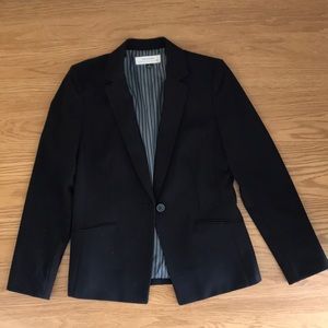 Navy Blue Skirt Suit